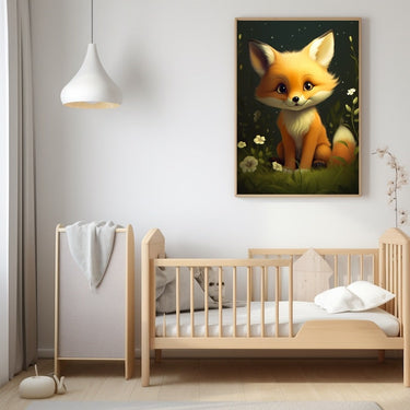 1 Year Old Fox Painting